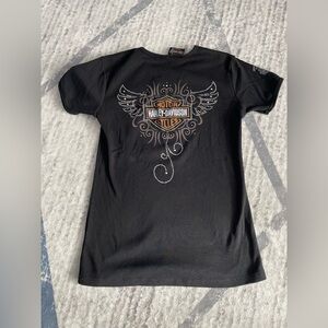 Clearance! Harley Davidson top with rhinestones